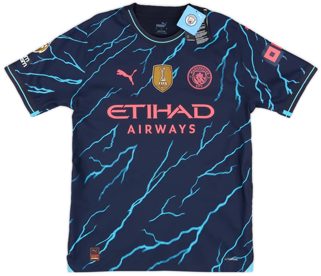 2023-24 Manchester City Player Issue Third Shirt