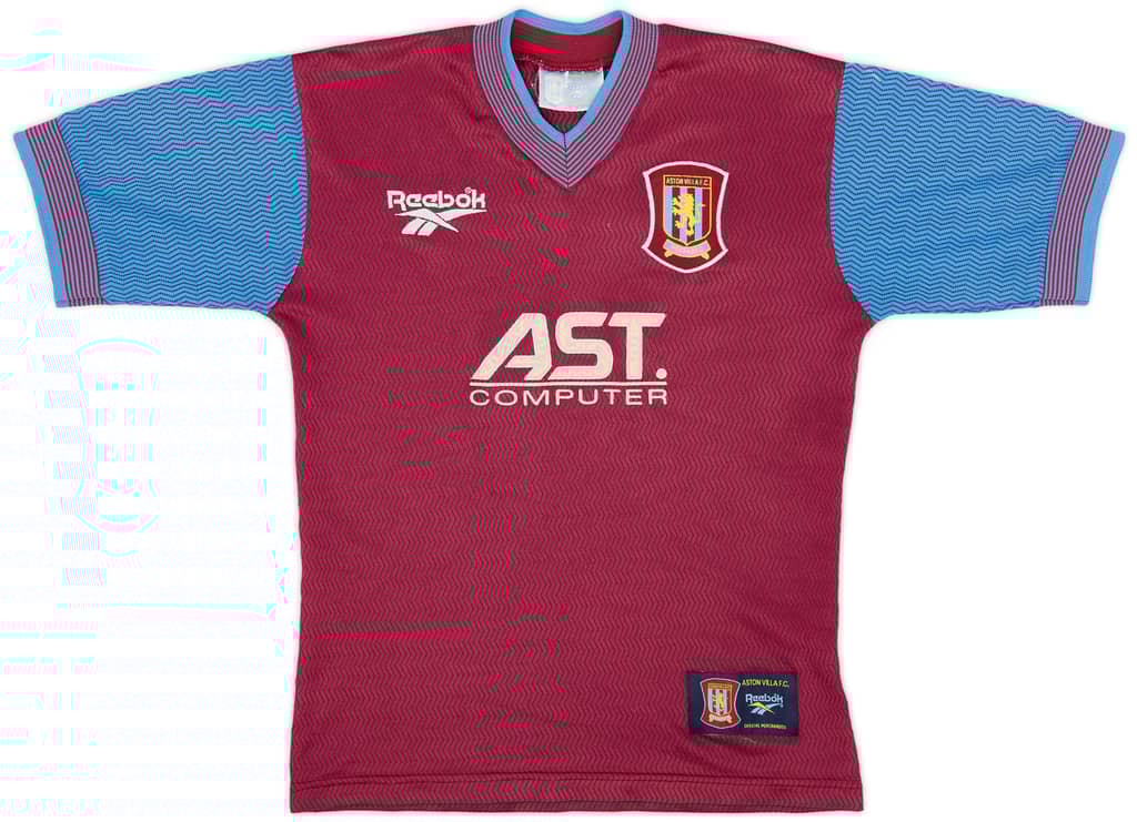 1997-98 Aston Villa Home Shirt - 7/10 - (M.Boys)
