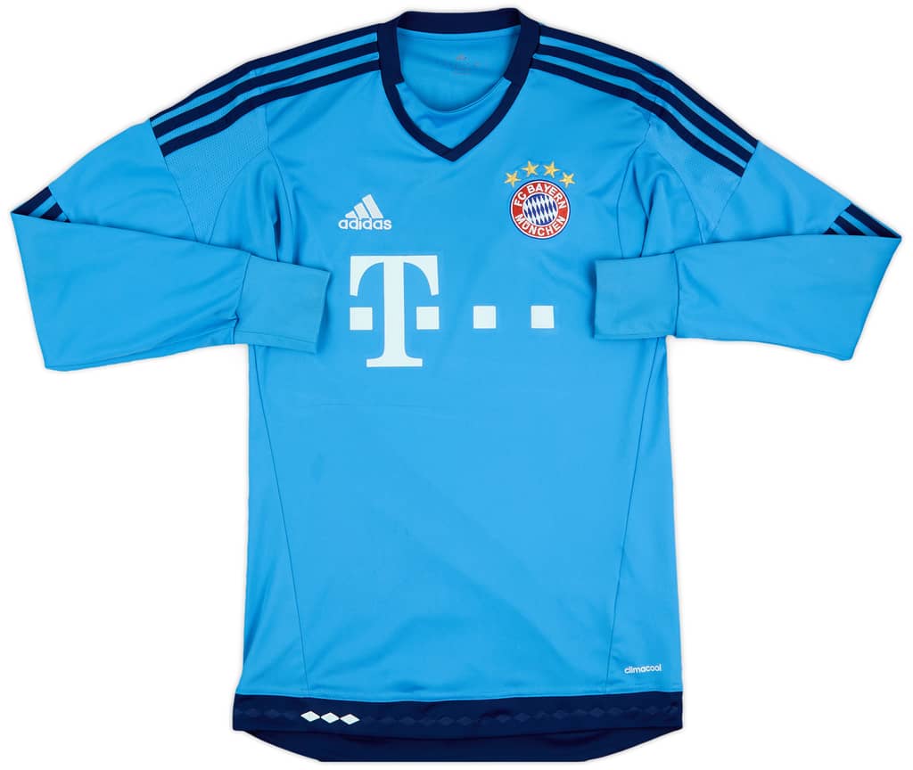 2015-16 Bayern Munich GK Shirt - 4/10 - (XS)