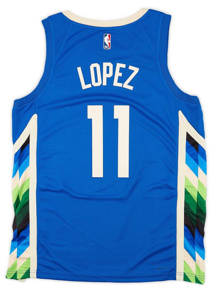2022-23 Milwaukee Bucks Lopez #11 Nike Swingman Jersey (Alternate) L - W/Tags