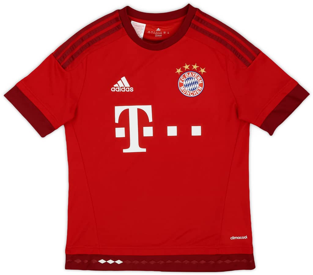 2015-16 Bayern Munich Home Shirt - 8/10 - (L.Boys)