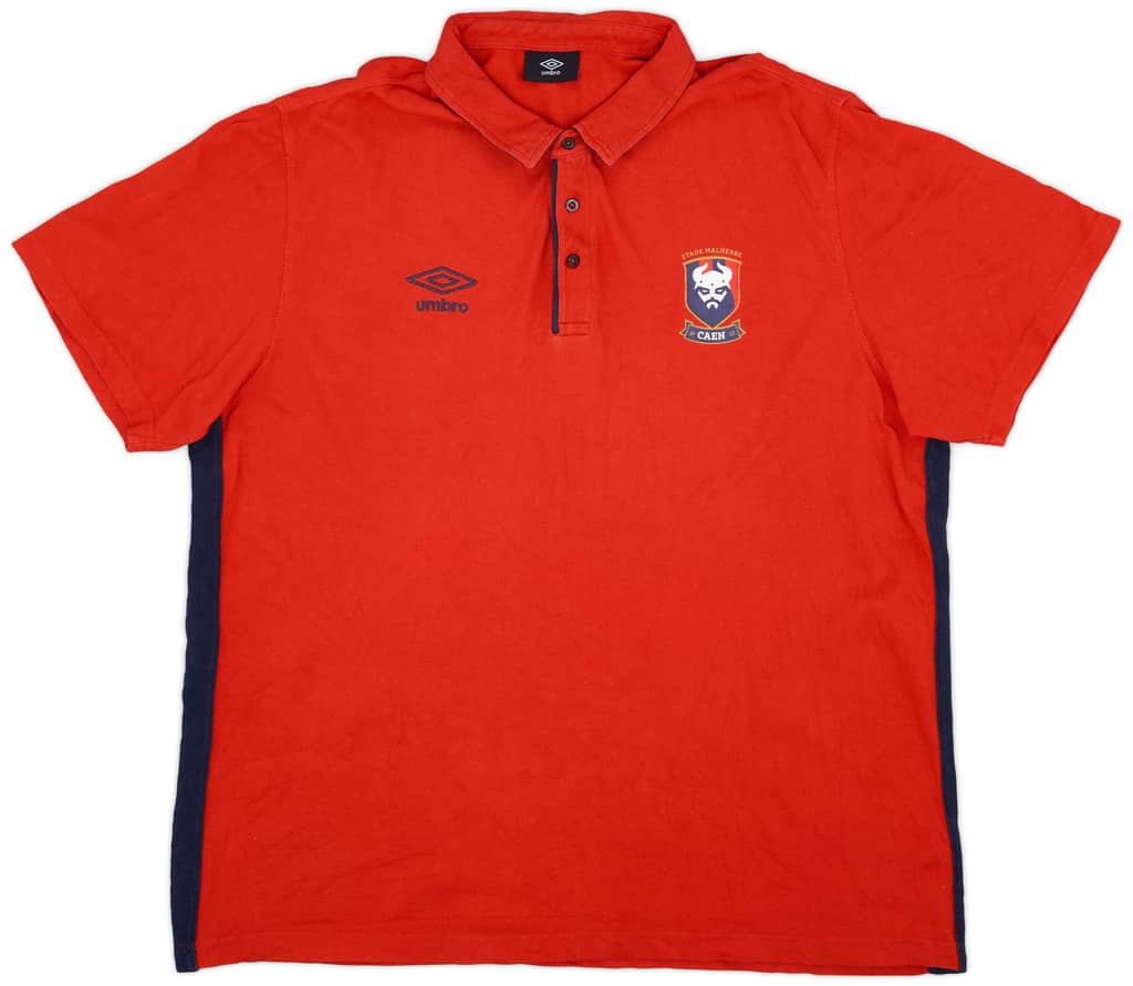 2017-18 Caen Umbro Polo Shirt - 9/10 - (XXL)