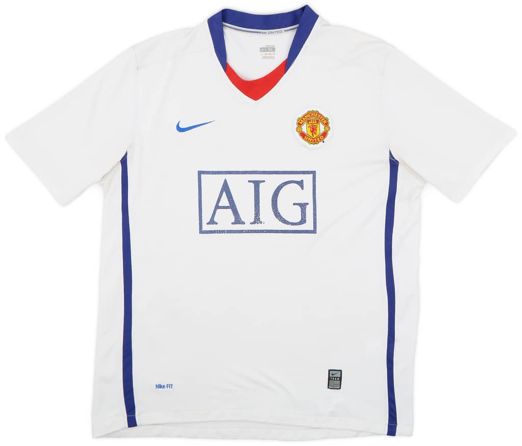 2008-10 Manchester United Away Shirt - 5/10 - (XL)
