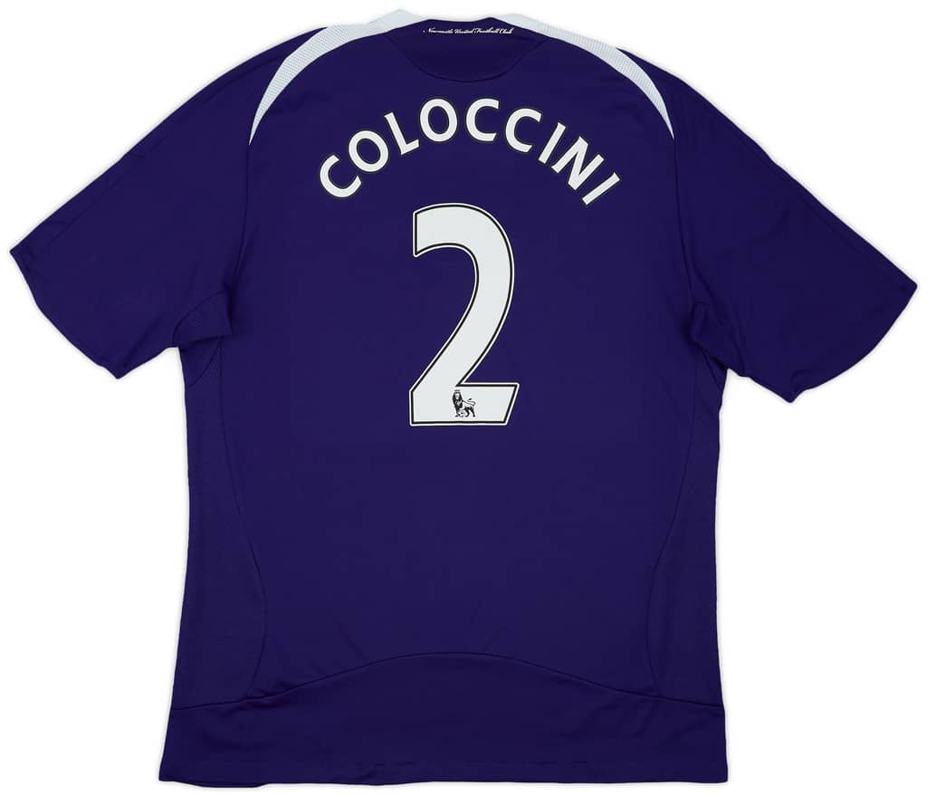2008-09 Newcastle Away Shirt Coloccini #2 - 9/10 - (L)