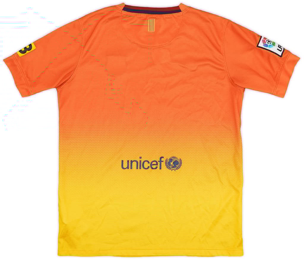 2012-13 Barcelona Away Shirt - 7/10 - (XL.Boys)