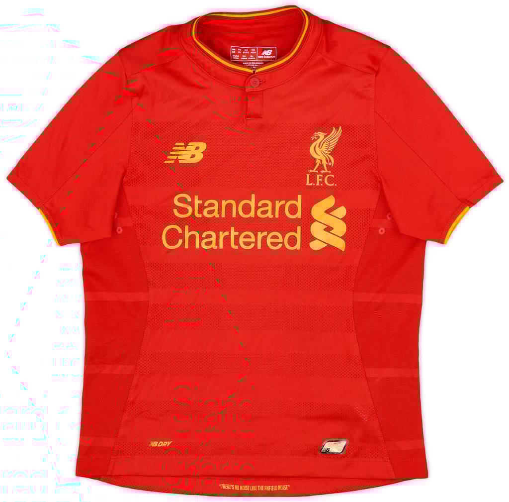 2016-17 Liverpool Home Shirt - 8/10 - (M.Boys)