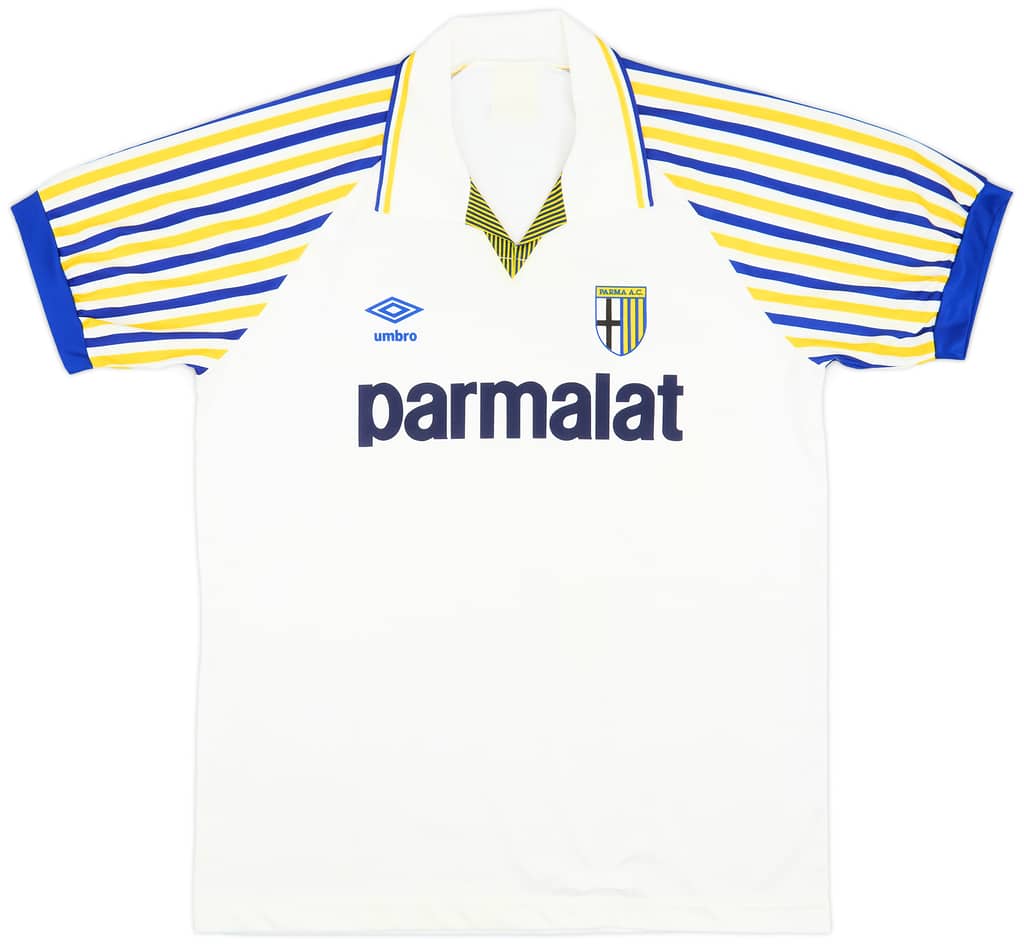 1990-91 Parma Home Shirt - 8/10 - (L)