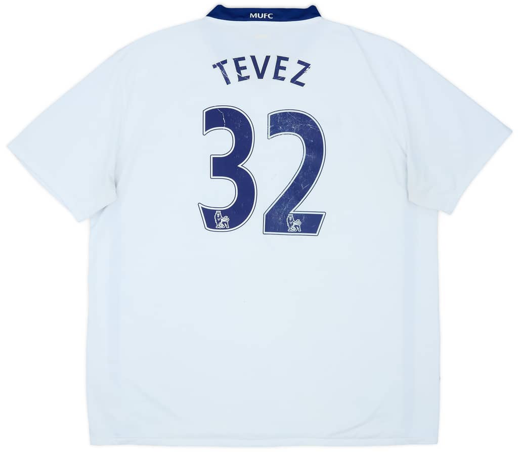 2008-10 Manchester United Away Shirt Tevez #32 - 5/10 - (XXL)
