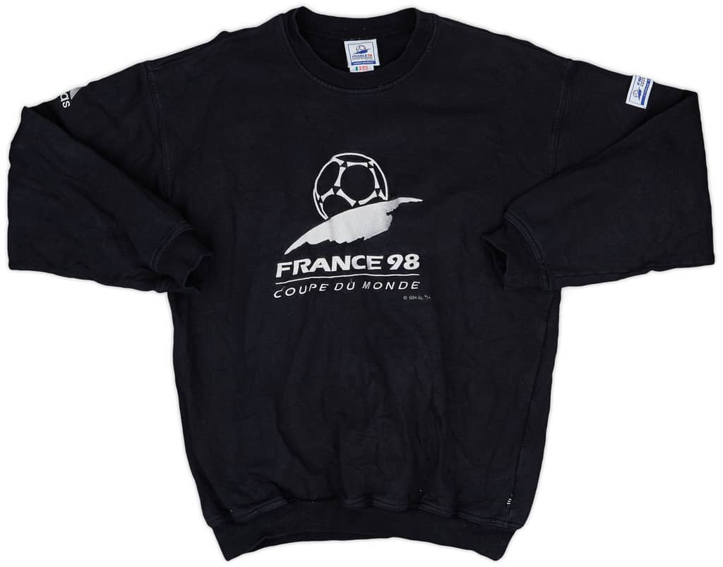1998 France adidas 'Coupe du Monde' Sweat Top - 8/10 - (M)