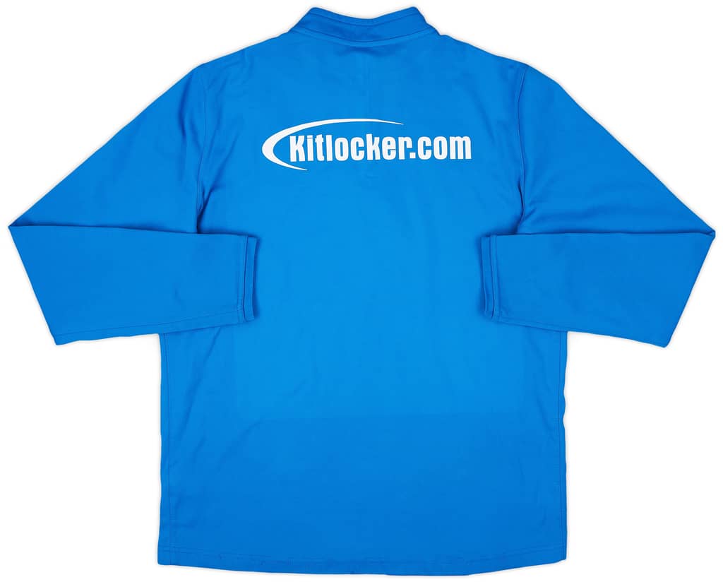 2016-17 Boston United Staff Issue Nike 1/4 Zip Drill Top KH - 8/10 - (L)