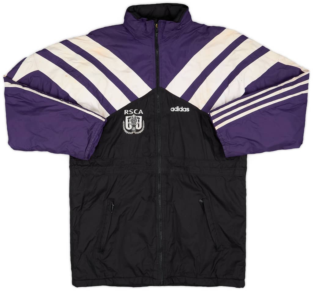 1994-95 Anderlecht adidas Padded Bench Coat - 6/10 - (S)