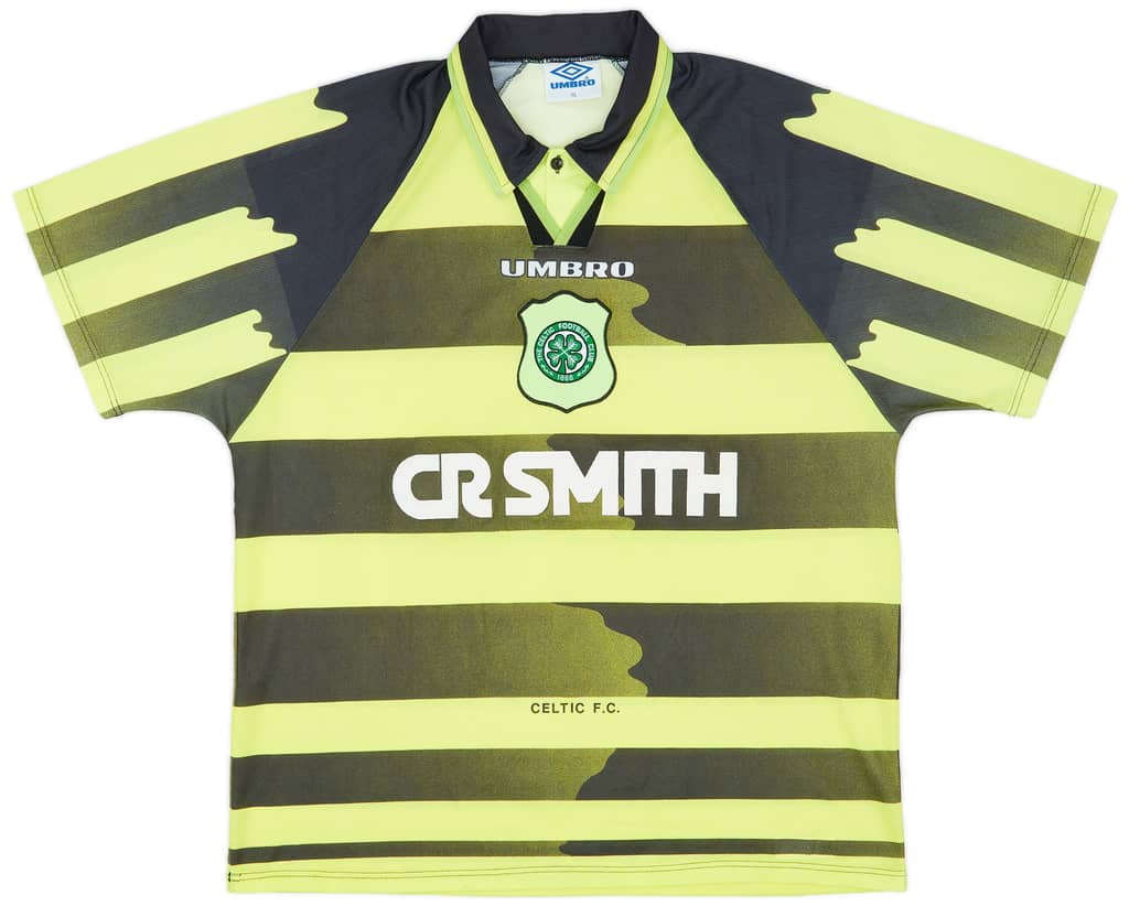 1996-97 Celtic Away Shirt - 8/10 - (XL)