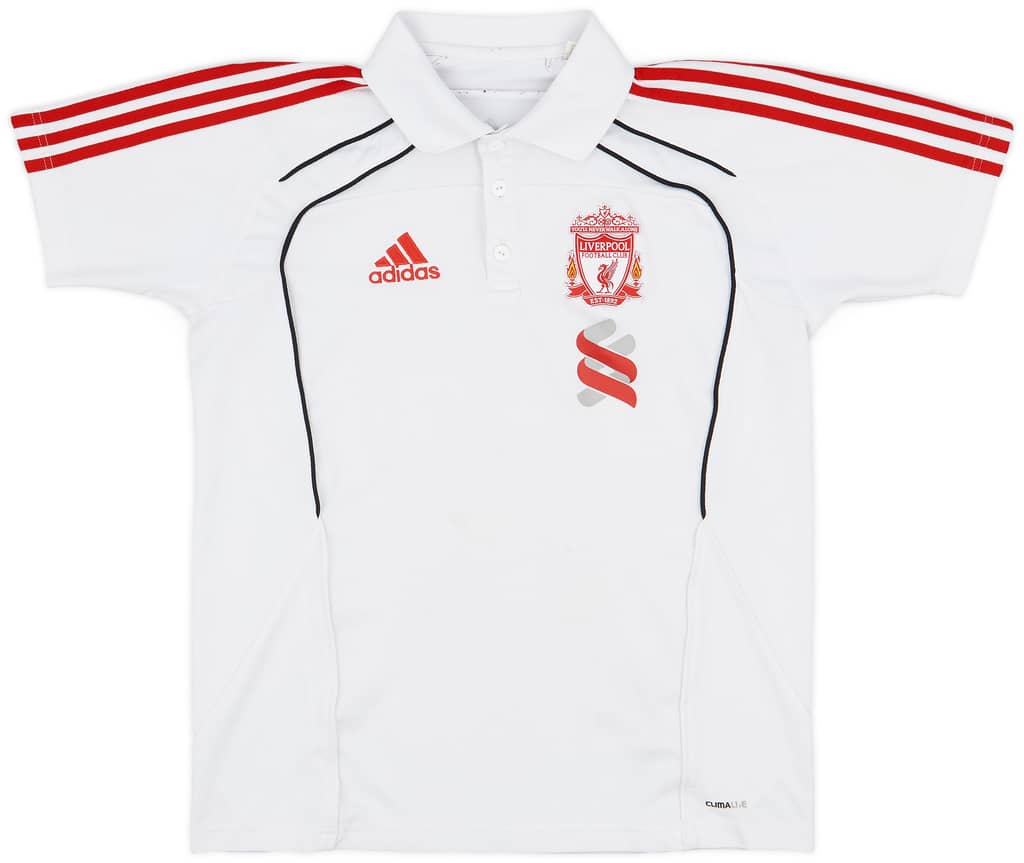2010-11 Liverpool adidas Polo Shirt - 6/10 - (S)