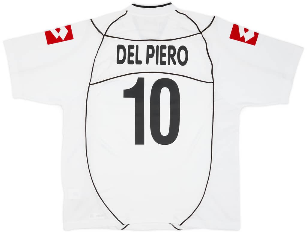 2002-03 Juventus Away Shirt Del Piero #10 (XXL)