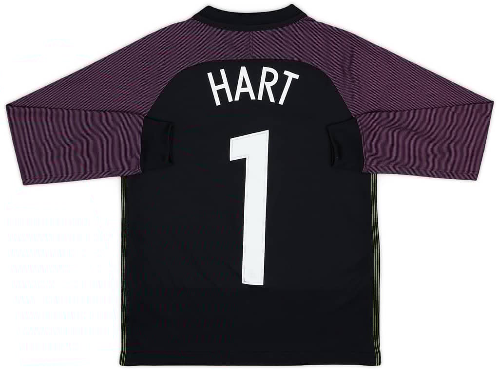 2016-18 England GK Shirt Hart #1 - 8/10 - (M.Boys)