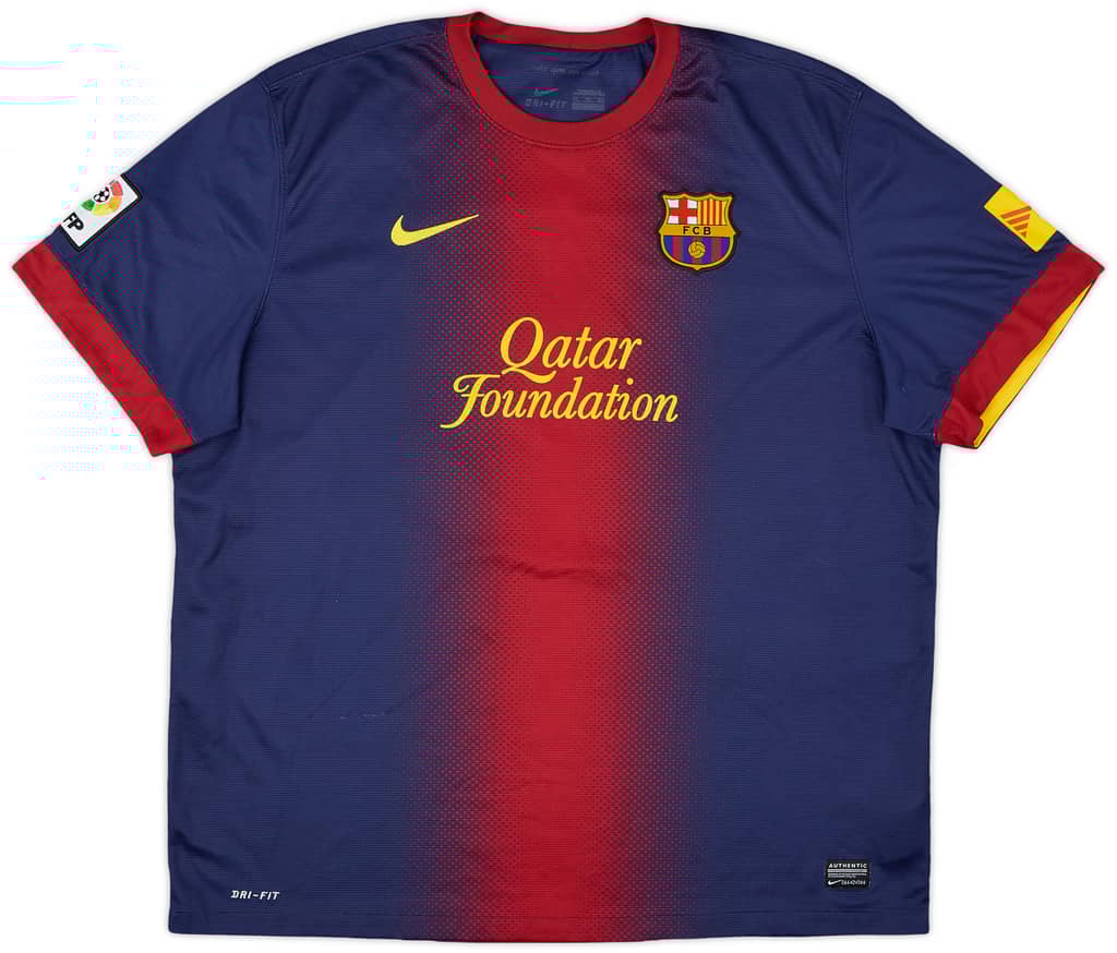 2012-13 Barcelona Home Shirt Messi #10 - 6/10 - (XXL)