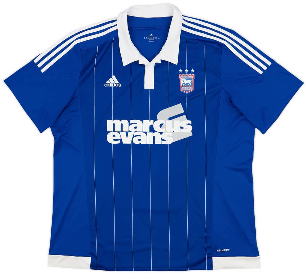 2015-16 Ipswich Home Shirt - 9/10 - (XXL)