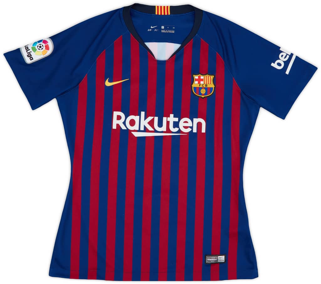 2018-19 Barcelona Home Shirt - 8/10 - (Women's S)