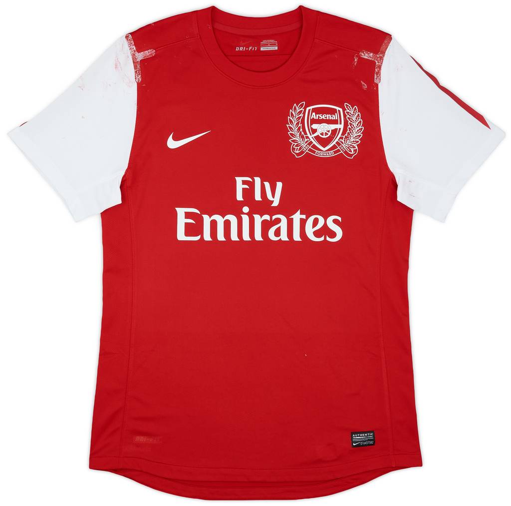 2011-12 Arsenal Player Issue Home Shirt - 5/10 - (L)