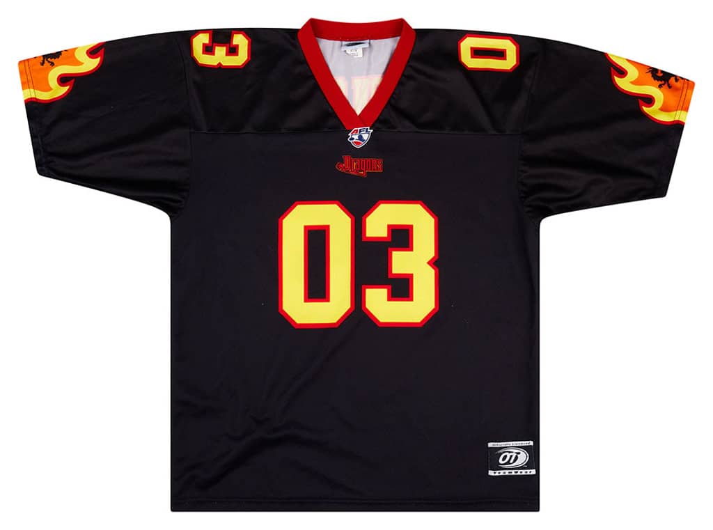 2003 New York Dragons Division Champs #03 Jersey (Home) L