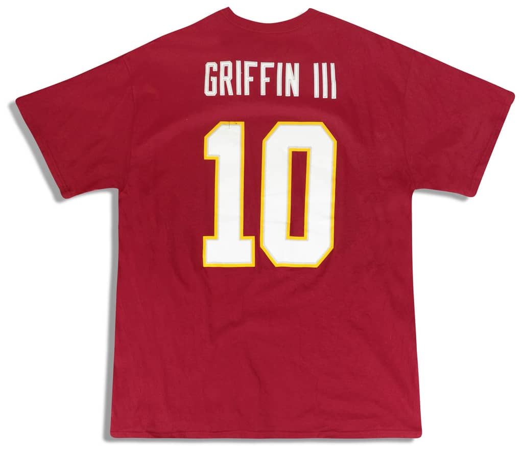 2012-15 Washington Redskins Griffin Iii #10 Jersey Tee XL