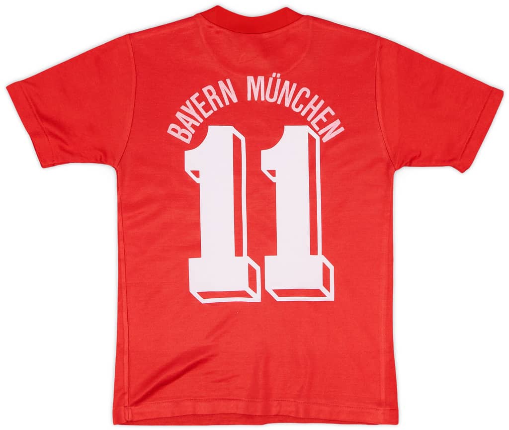 1989-91 Bayern Munich Home Shirt #11 - 9/10 - (XS)