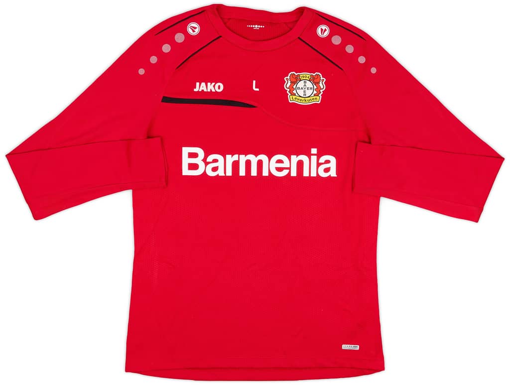 2019-20 Bayer Leverkusen Jako Staff Issue Sweat Top - 8/10 - (L)