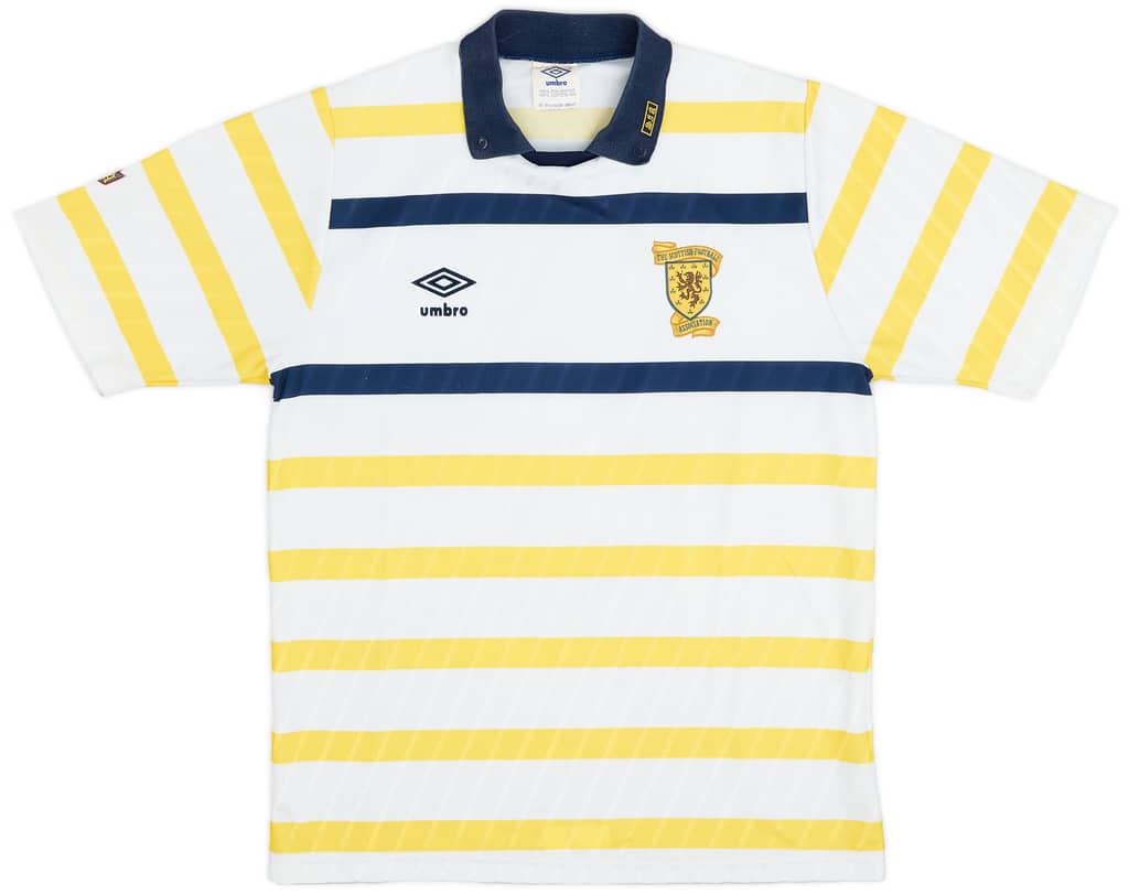 1988-91 Scotland Away Shirt - 9/10 - (S)