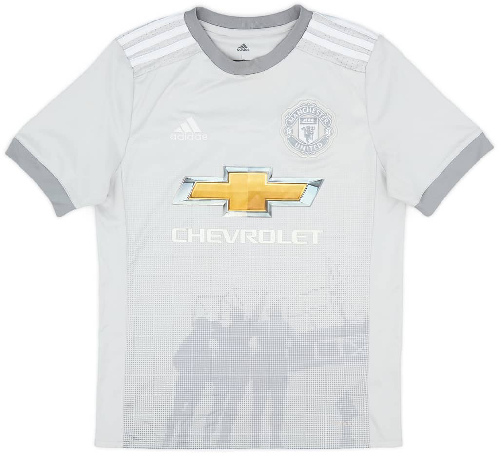 2017-18 Manchester United Third Shirt - 8/10 - (L.Boys)