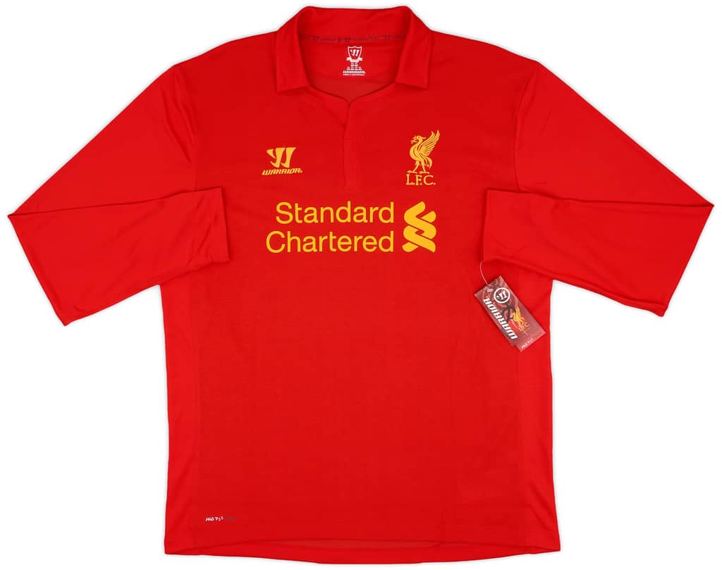 2012-13 Liverpool Home L/S Shirt Suarez #7 (XL)
