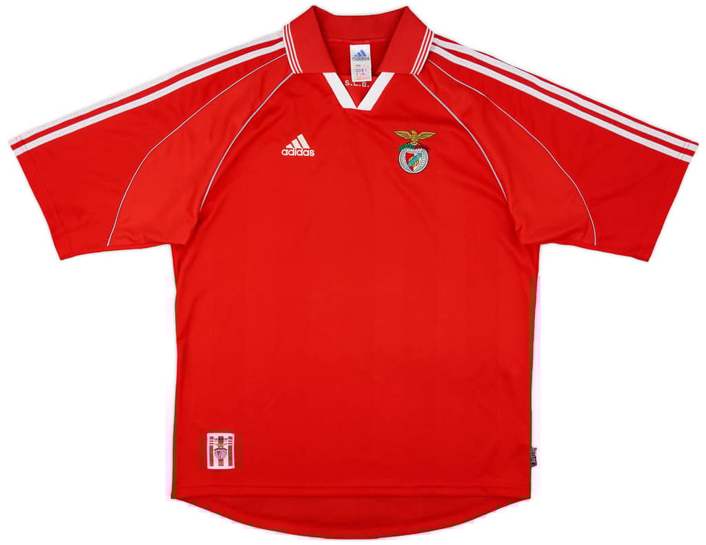 1999-00 Benfica Home Shirt - 7/10 - (L)