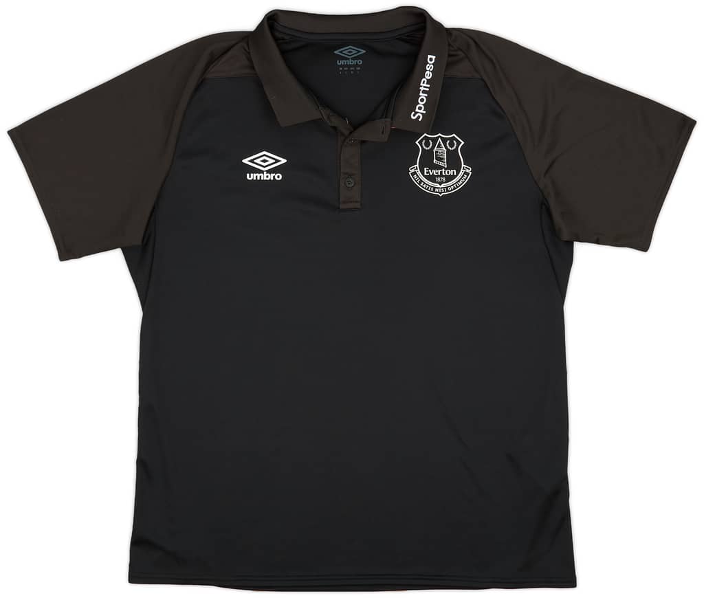 2016-17 Everton Umbro Polo Shirt - 9/10 - (L)