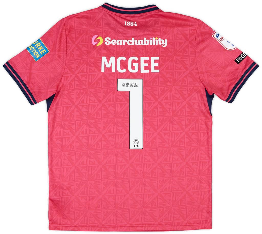 2024-25 Tranmere Match Issue GK Shirt McGee #1