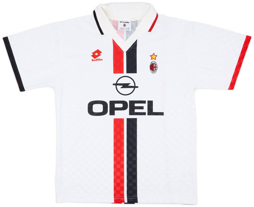 1995-96 AC Milan Away Shirt - 9/10 - (M)