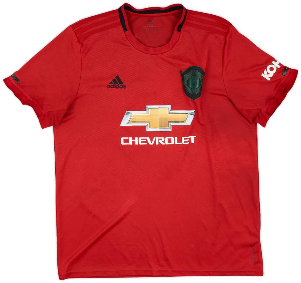2019-20 Manchester United Home Shirt B.Fernandes #18 - 5/10 - (XL)