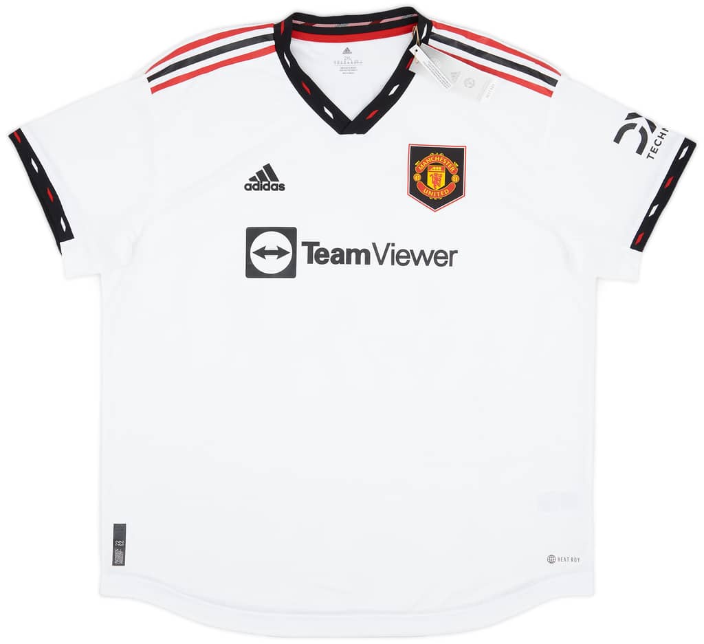2022-23 Manchester United Authentic Away Shirt Russo #23 (XXL)