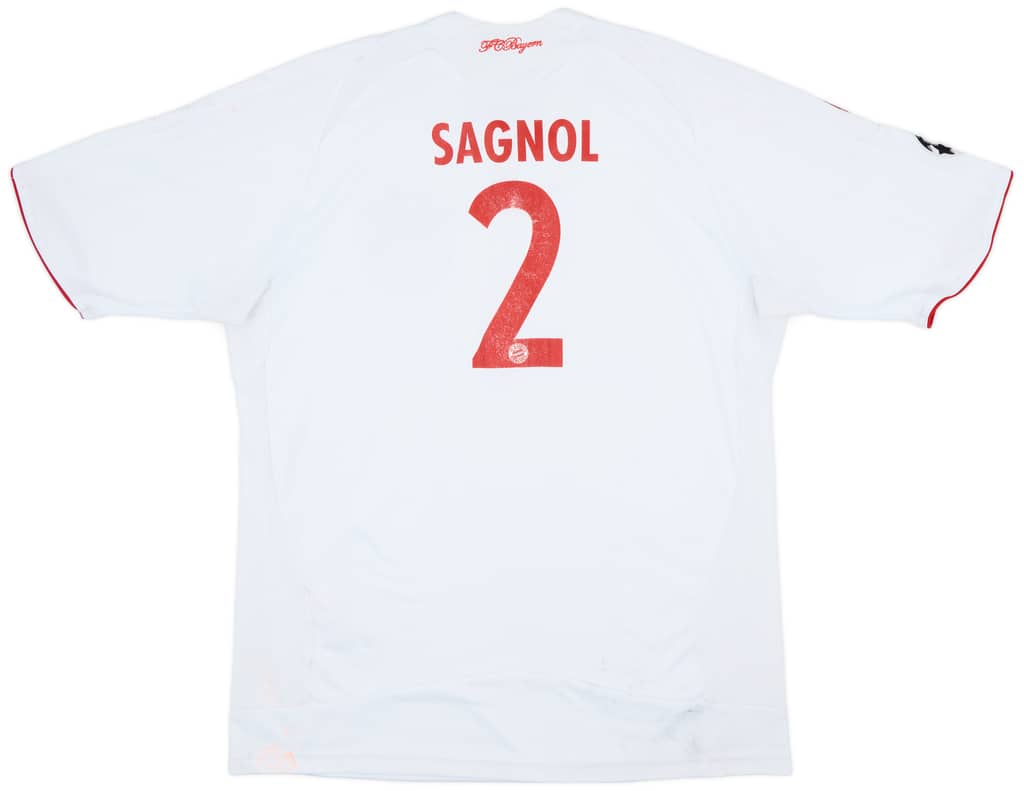 2008-09 Bayern Munich CL Third Shirt Sagnol #2 - 5/10 - (M)