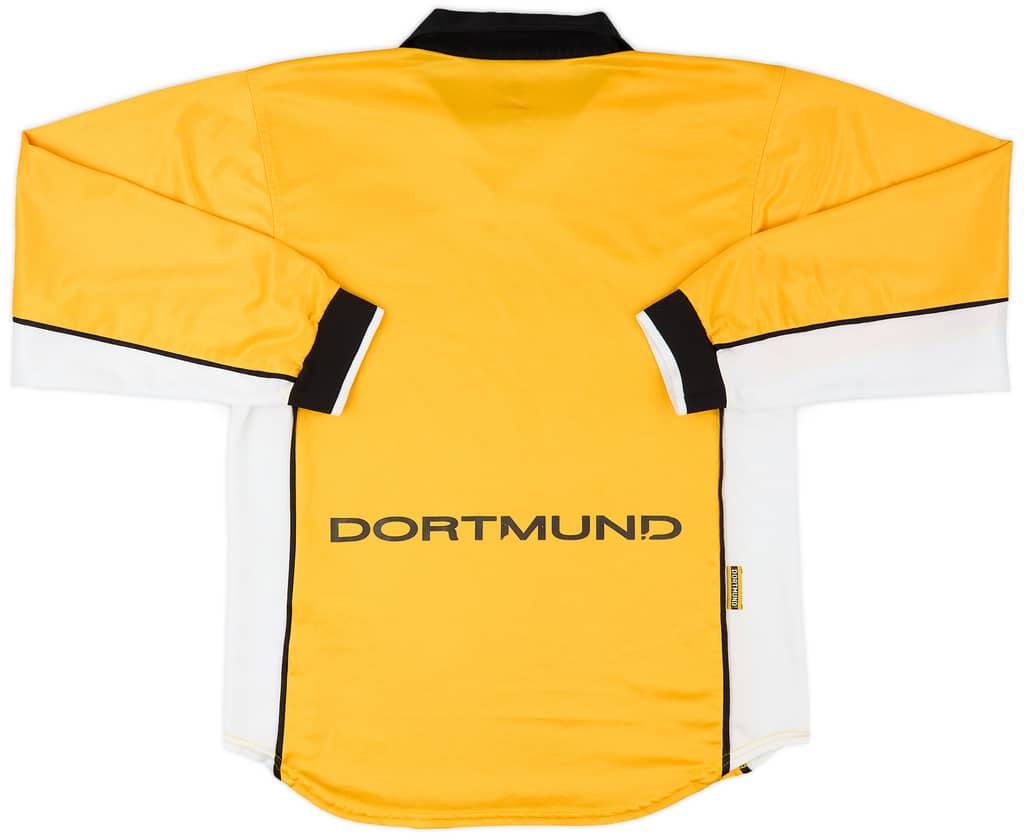 1998-00 Borussia Dortmund Player Issue Home L/S Shirt - 7/10 - (S)