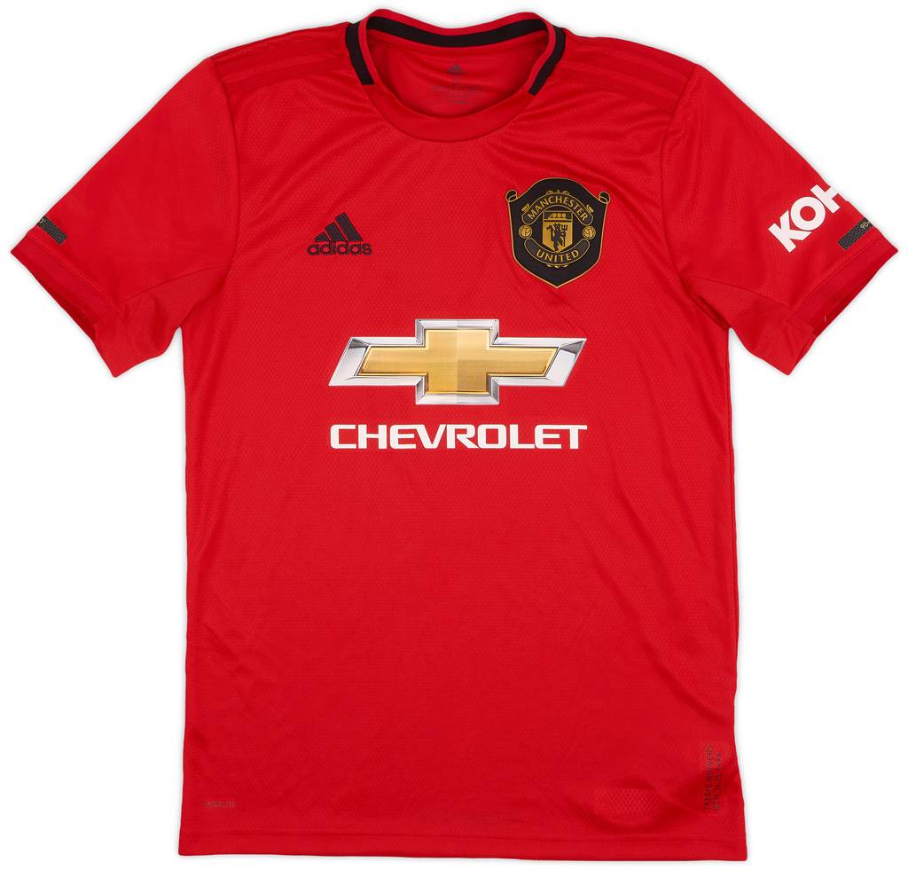 2019-20 Manchester United Home Shirt Mata #8 - 9/10 - (S)