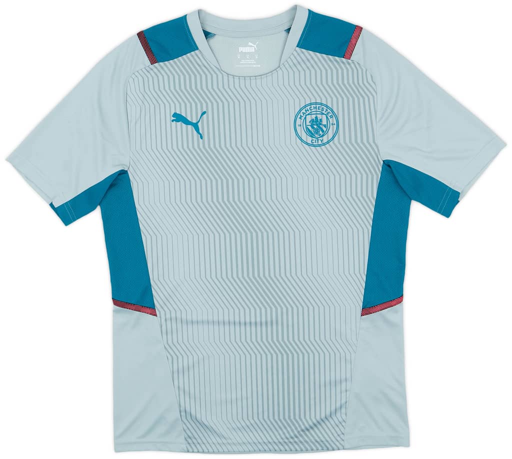 2021-22 Manchester City Puma Training Shirt - 10/10 - (M)