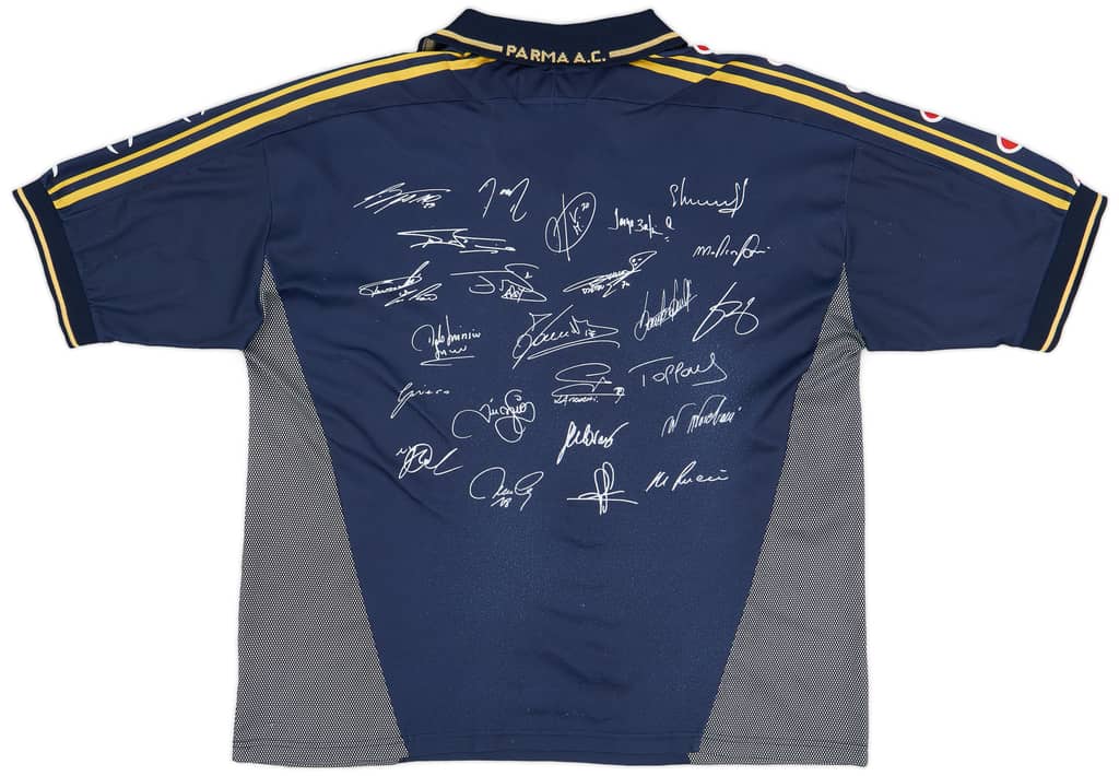 2001-02 Parma 'Signed' Finale TIM Cup Away Shirt - 8/10 - (XL)