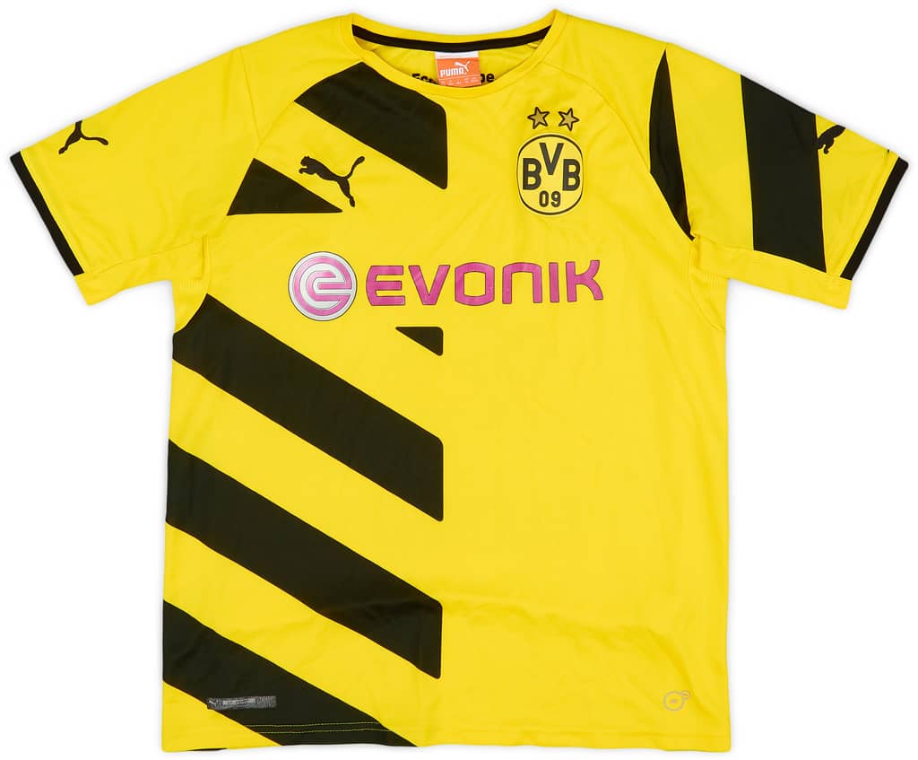 2014-15 Borussia Dortmund Home Shirt - 6/10 - (XL.Boys)