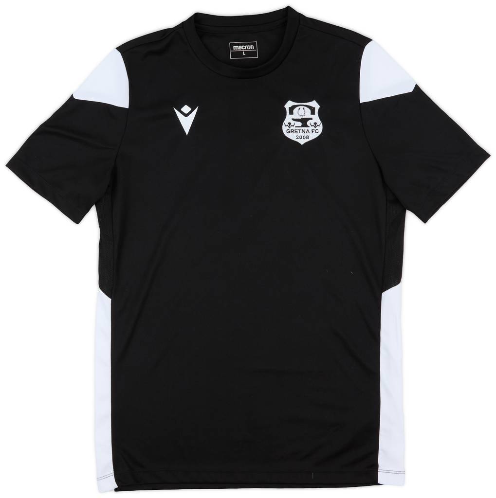 2010s Gretna Macron Training Shirt - 8/10 - (L)