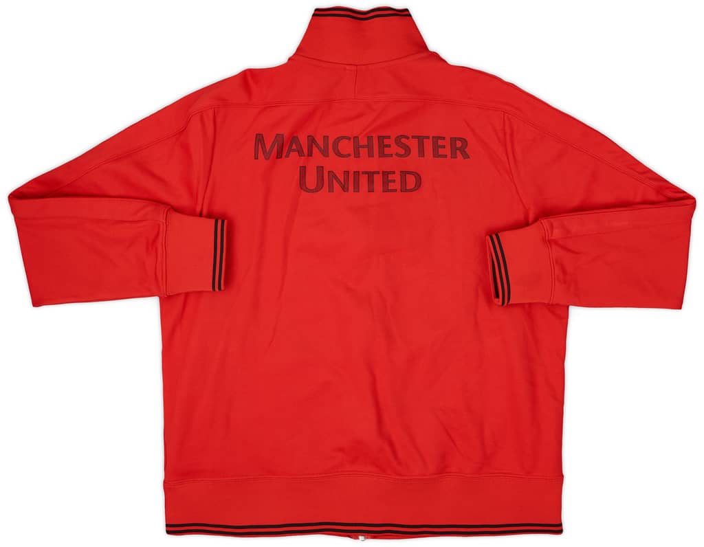 2013-14 Manchester United Nike Track Jacket - 8/10 - (XL)