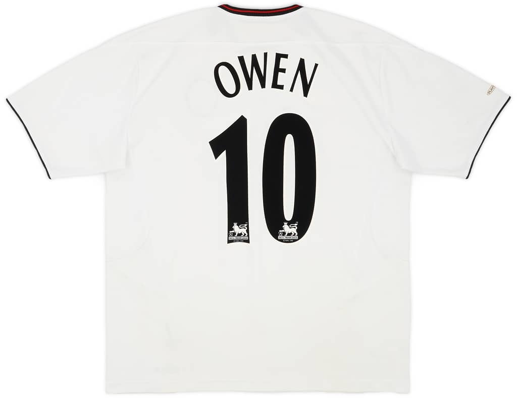 2003-04 Liverpool Away Shirt Owen #10 - 6/10 - (XL)