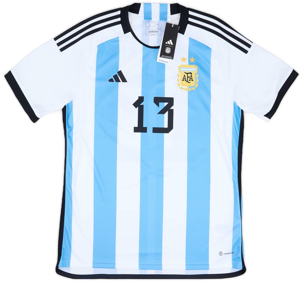 2022-23 Argentina Home Shirt Romero #13