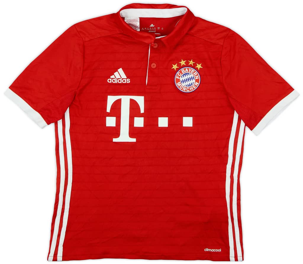 2016-17 Bayern Munich Home Shirt - 8/10 - (L.Boys)