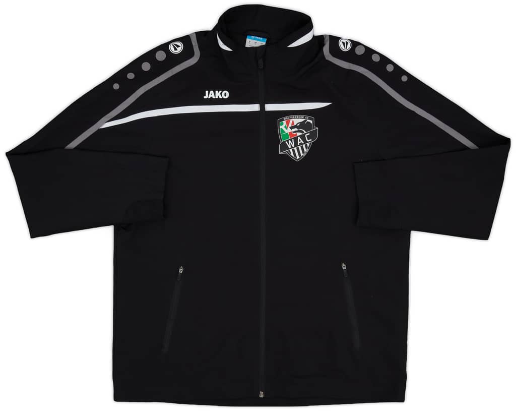 2015-16 Wolfsberger AC Jako 1/4 Zip Training Top - 8/10 - (M)