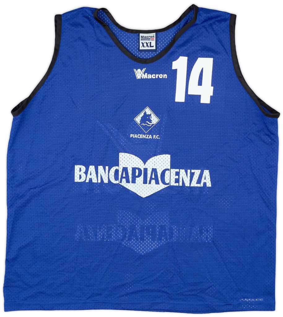 2005-06 Piacenza Macron Player Issue Training Vest #14 - 6/10 - (XXL)