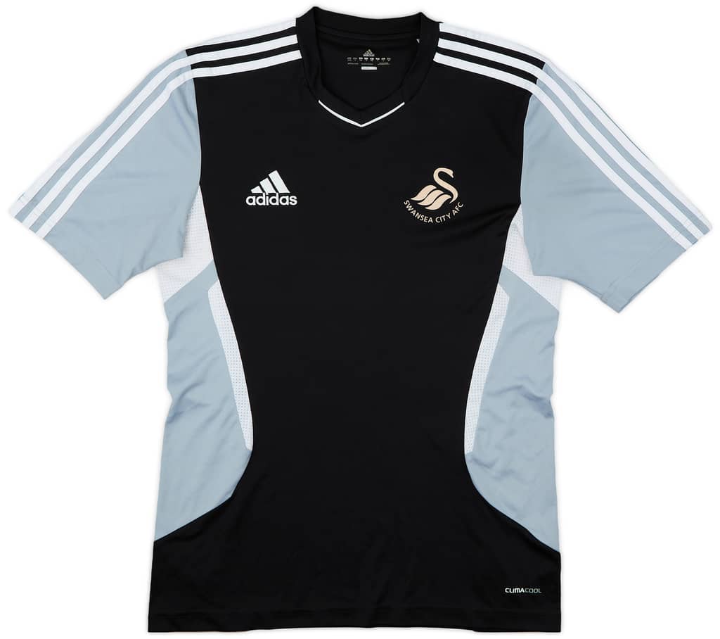 2011-12 Swansea adidas Training Shirt - 8/10 - (S)